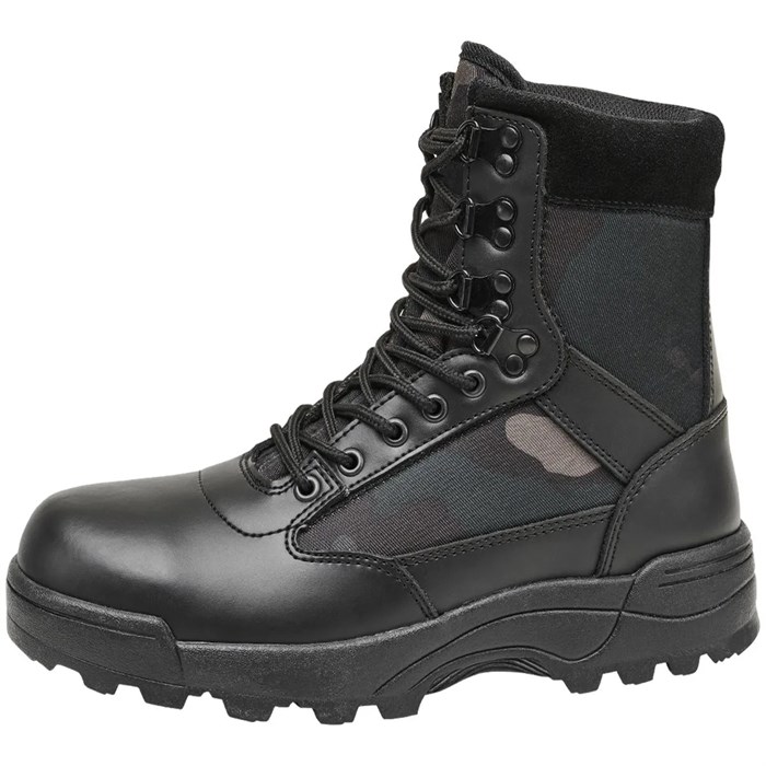 Ботинки "Brandit Dark Camo 9010-4" черный (47) 60_28JN24 - фото 7495