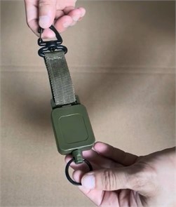 Тренчик с ретрактором 2245 (ПЛАСТ. Карабин) TM-2245